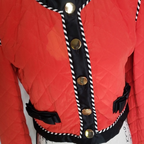 Escada vintage quilted silk jacket - Picture 4 of 8